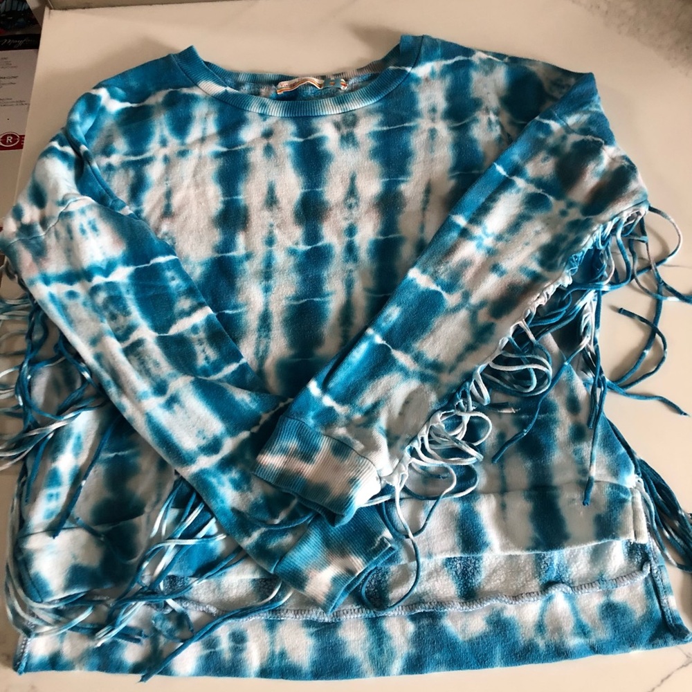 Adorable kids tie dye vintage Havana sweatshirt